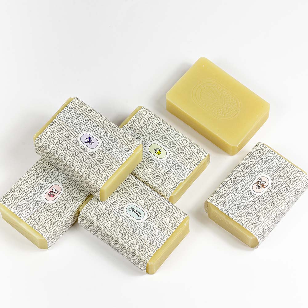 Box of 5 scented soaps
